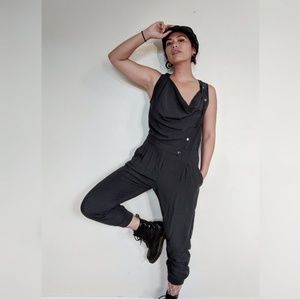 Charcoal Grey Jumper w/ cowl neck